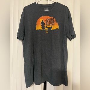 Ranger Up Men’s Grey Graphic T-Shirt Size XL